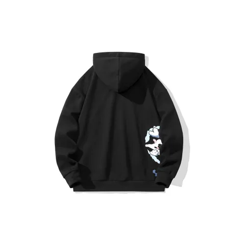 Yvette С капюшоном свободный крой свитшот унисекс