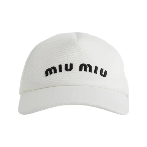 MIU MIU Хлопковые кепки Женские Белые