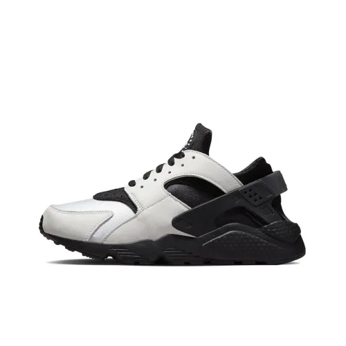 Nike Air Huarache Амортизаторы Shock противоскользящие устойчивые к истиранию низкий топ беговые кроссовки мужские белый черный винтаж