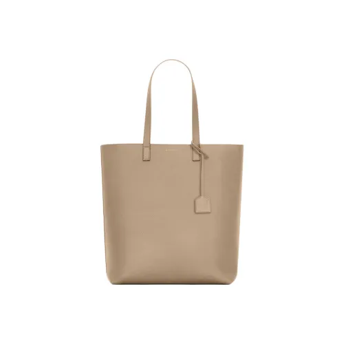 SAINT LAURENT Телячья кожа Тоут Сумка Сумка для покупок Сумка на плечо Сумка Мужская CAMEL Светлый кофейный