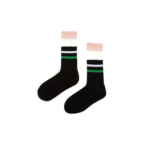 JW Anderson 1 шт Черные Женские Носки MID до икры