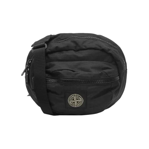 STONE ISLAND Нейлон Обхват талии Сумка Грудь Сумка Обычный Мужской Черный