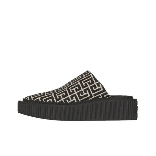 BALMAIN Домашние тапочки Мужские Черные