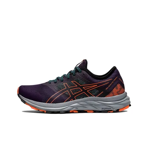Asics Гель Excite Trail Low Топ Беговые кроссовки Женские Фиолетовый Оранжевый