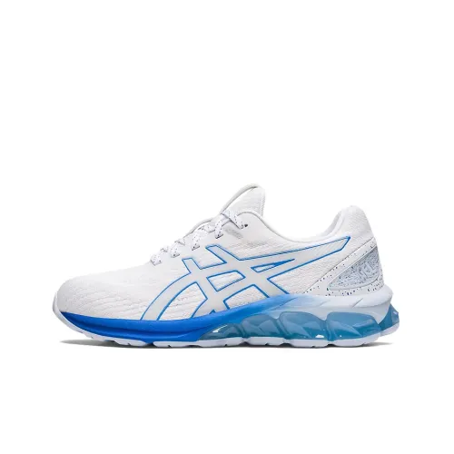 Asics Гель Quantum 180 7 Low Топ Беговые кроссовки Женские Белые Синие