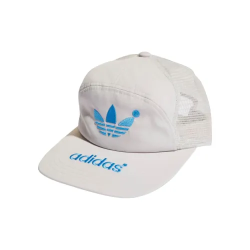 Adidas Originals Хлопковые Тканевые Кепки Унисекс Жемчужно-Серый Импульс-Синий