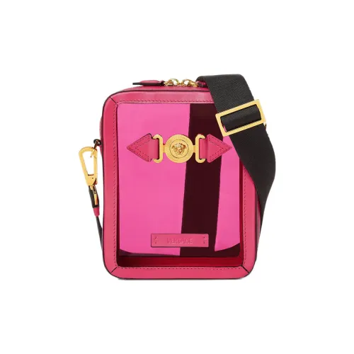 VERSACE Сумка через плечо из ПВХ Мужская Розовая