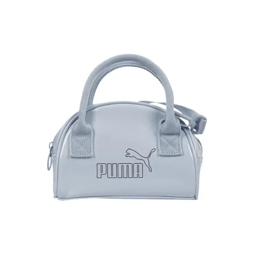 PUMA Лакированная кожа Сумка через плечо Сумка Обычная Женская Синяя