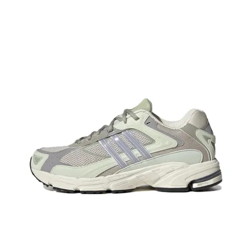 Adidas Response Slip Resistant Устойчивый к истиранию Амортизация Дышащий Низкий Топ Беговые кроссовки Унисекс Серый Зеленый