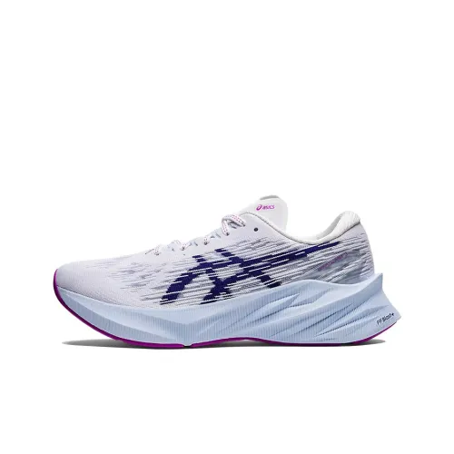 Asics Novablast 3 Low Топ Бег на длинные дистанции Обувь Женская Белый Фиолетовый