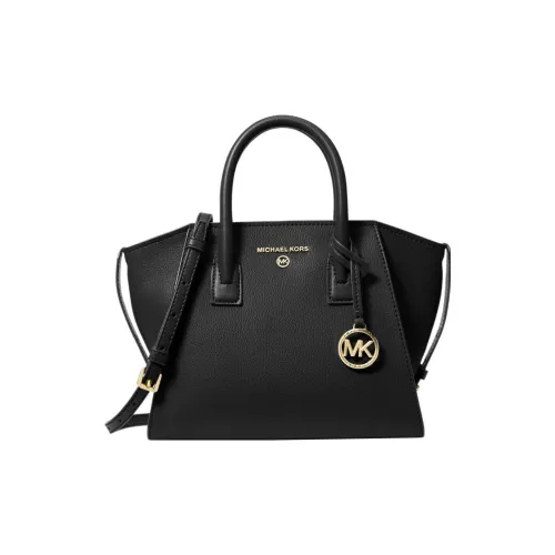 MICHAEL KORS Avril Мягкая кожа Сумка через плечо Сумка Маленькая Женская Черная