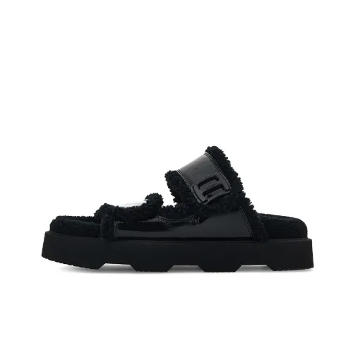 HOGAN H222 ЭВА Слипоны Женские Черный