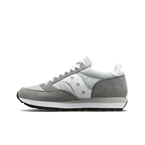 Saucony Jazz 81 NM Low Топ Беговые кроссовки Женские Серый Белый Стандарт M