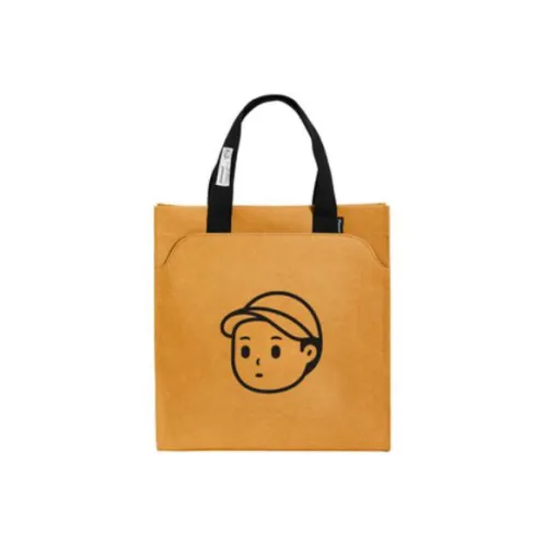 Finerworld Стираемая Крафт-Бумага Тоут Сумка Сумка для покупок Сумка Обычная Унисекс Коричневый