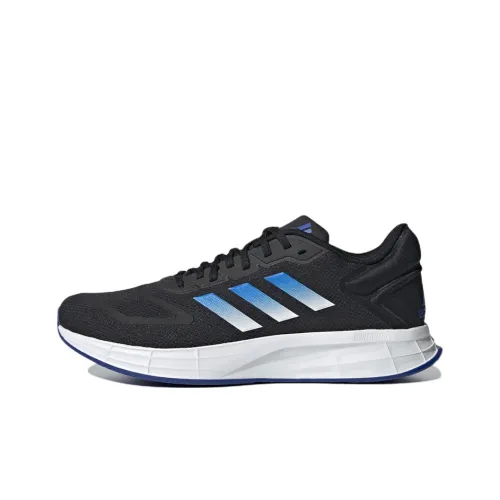 Adidas Duramo 10 Slip-Resistant Abrasion-Resistant Breathable Low-Top Running Shoes Men's Black Blue White Adidas Duramo 10 Противоскользящие Устойчивые к истиранию Дышащие Низкие Беговые Кроссовки Мужские Черный Синий Белый