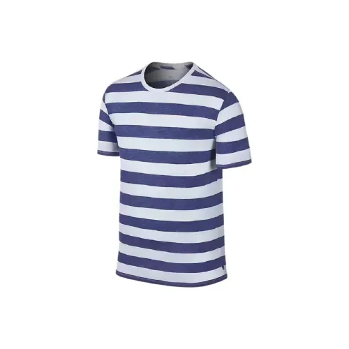 Nike Белый Синий Мужская Футболка