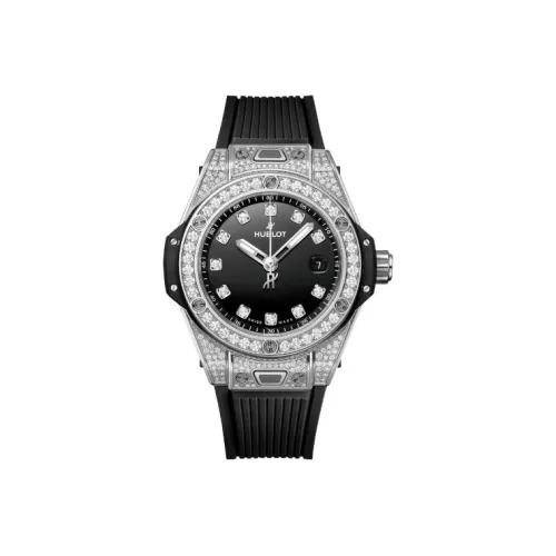 HUBLOT Big Bang Автоматический Механический Механизм Женские Часы 33 мм Черный Циферблат