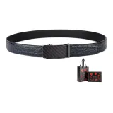 Синий ремешок, пряжка цвета оружейного металла + премиум-бокс