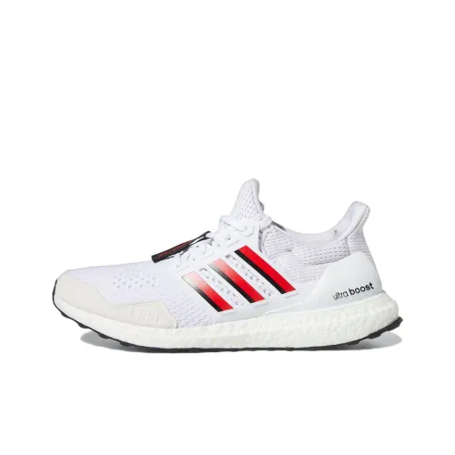 Adidas ULT Дышащие Амортизирующие Низкие Беговые Кроссовки Унисекс Белый Красный