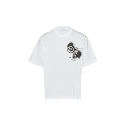 PRADA Белые Мужские T-рубашки