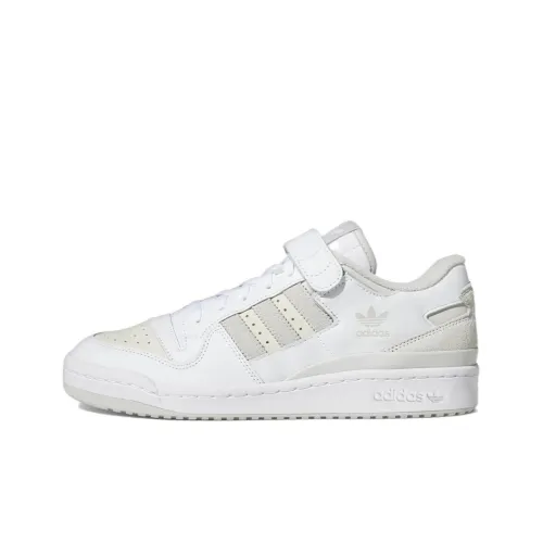 Adidas Originals Forum Low Abrasion Resistant Low Топ Скейтборд Кроссовки Мужские Бежевый Белый