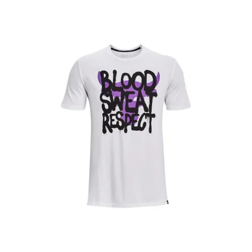 Under Armour Белый Мужской T-Shirt