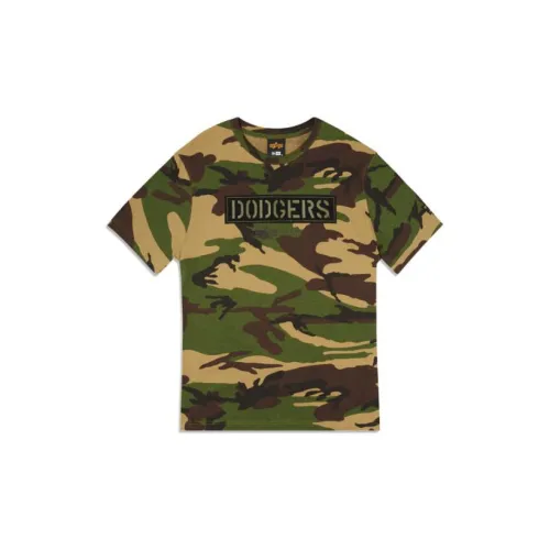 New Era New Era x Alpha Industries Зеленый Мужской T-Shirt