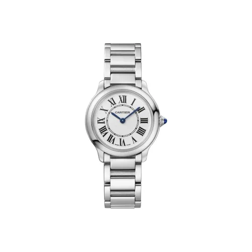 Cartier Часы Ronde De Cartier 29 Мм, Кварцевый Механизм, Сталь