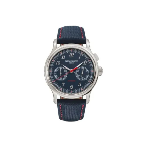 PATEK PHILIPPE Ручной завод, мужской, часы серии Super Complex Function Chronograph, 41 мм, синий
