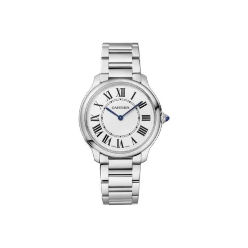 Cartier Часы Ronde De Cartier 36 Мм, Кварцевый Механизм, Сталь