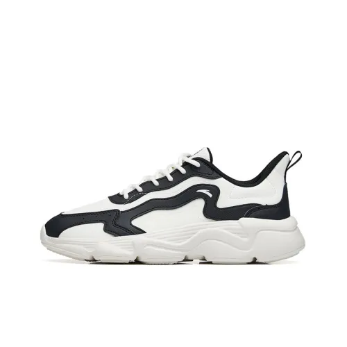 ANTA Dance BATTLE 2,0 Low Топ Повседневная обувь Женские Черный белый