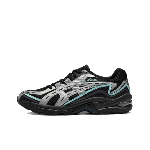 Asics Gel Preleus Low Топ Casual Унисекс Черный Серебряный