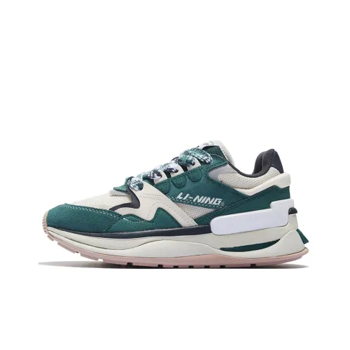 Лайнер 001 Innocence V2 Ingenuity Shock Absorbers Slip-resistant Abrasion-resistant Low Top Casual Shoes Women's Green