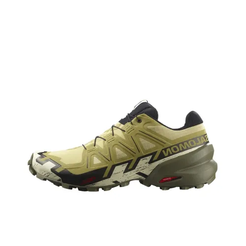 SALOMON Speedcross 6 Low Топ Уличная обувь Мужская Зеленая