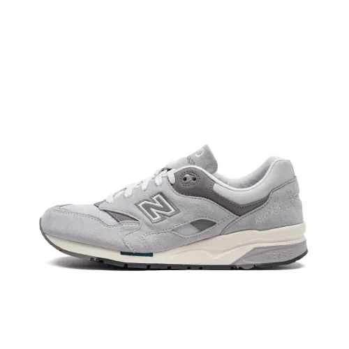 New Balance NB 1600 Low Топ Повседневные Беговые Кроссовки Мужские Серые