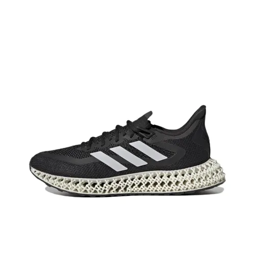 Adidas 4D FWD 2 Low Топ Повседневные Тренировочные Беговые Кроссовки Унисекс Черные