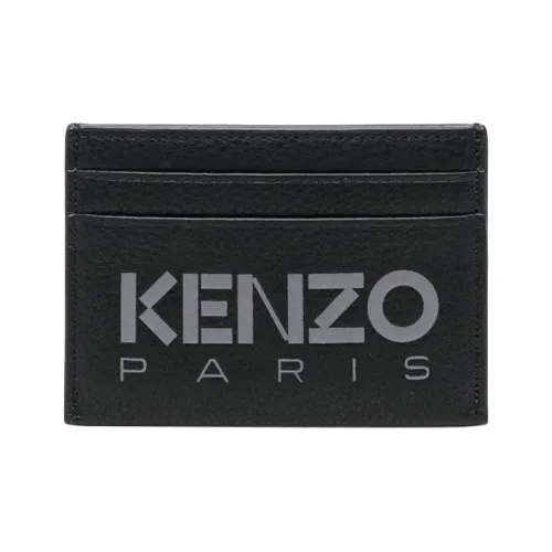 KENZO Кожа Кошелек Держатель для карт Держатель для карт Мужской Черный