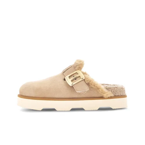 HOGAN Домашние тапочки Женские Светлый Умбра