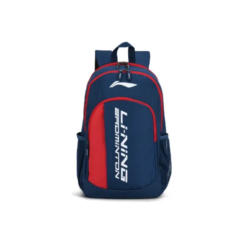 Подкладочная ткань рюкзак стандартный унисекс синий красный