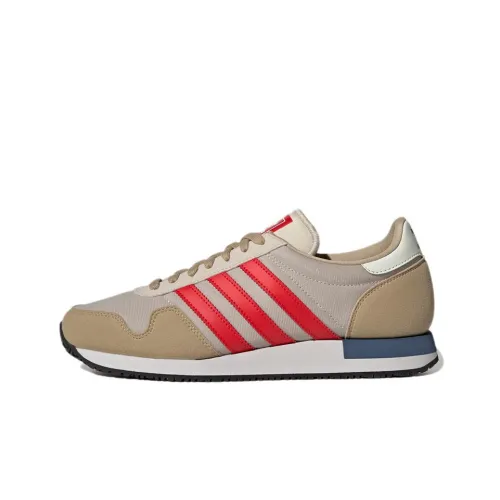 Adidas Originals USA 84 Slip Устойчивый к истиранию Низкий Топ Casual Унисекс Серый Коричневый