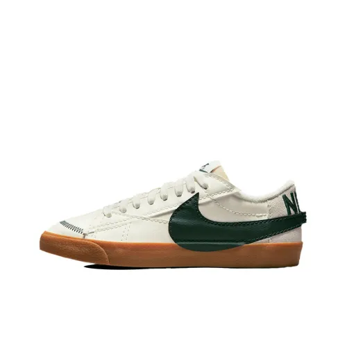 Nike Blazer Jumbo Low Топ Скейтборд Кроссовки Мужские Белые Зеленые