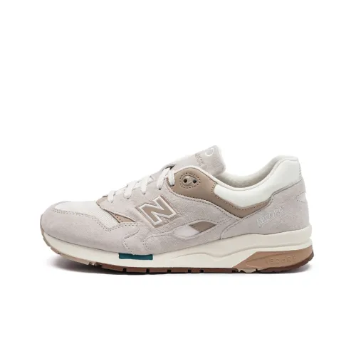 New Balance NB 1600 Low Топ Повседневные Беговые Кроссовки Мужские Бежевые