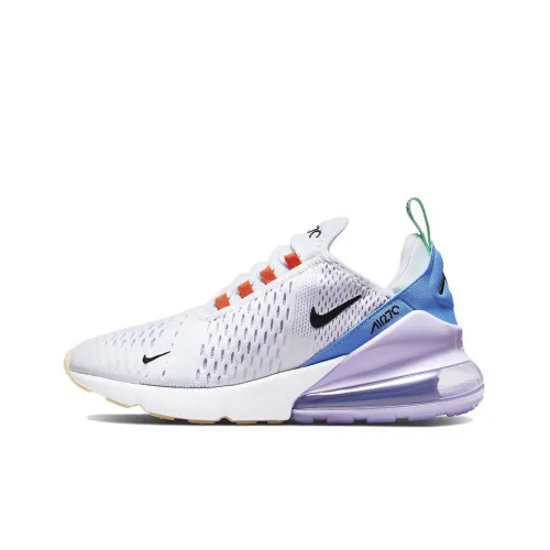 Nike Air Max 270 Low Топ Повседневная обувь Женская Белый Фиолетовый