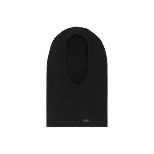 SAINT LAURENT Шерсть Шапки и Кепки Мужской Черный