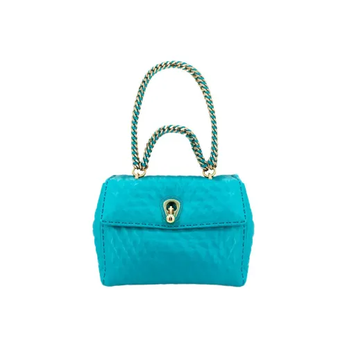 ERMANNO SCERVINO Кожа Одно Плечо Сумка Женская Синяя