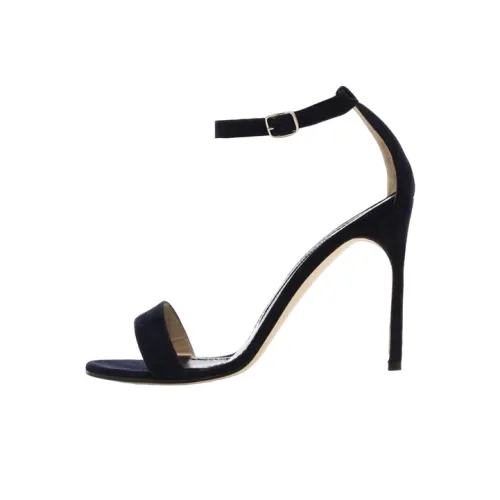 MANOLO BLAHNIK One Ремешок Сандалии Женские Морской Синий