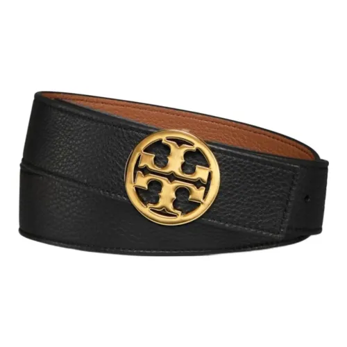 Tory Burch Ремни из коровьей кожи, черный/коричневый, женские