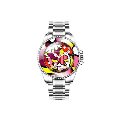 KANGOL Кварцевый механизм Мужские часы 40 мм Многоцветный