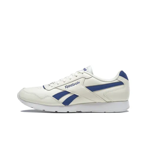 Reebok Royal Glide Low Беговые кроссовки Топ Бежевый Белый Синий
