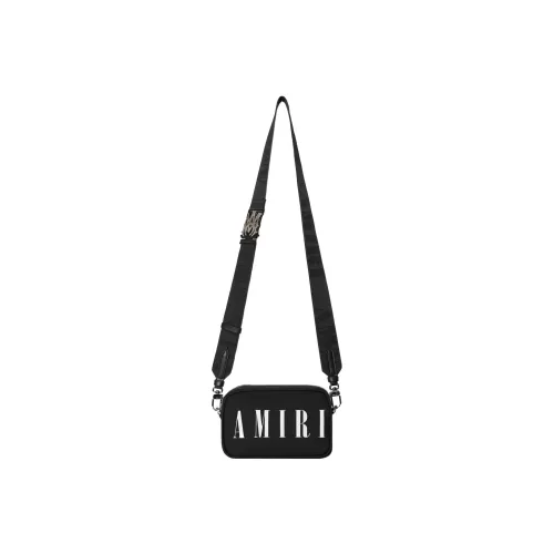 AMIRI Nylon Camera Bag Crossbody Bag Shoulder Bag Men's Black